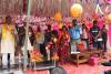माननीय महेश्वर गहतराज (अथक) द्वारा दिप प्रज्वलन गर्दै गर्दाको तस्विर |